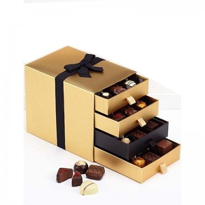 Čína velkoobchod krásný design atraktivní čokoláda balení papírové dárkové krabičce